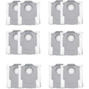Tlily - 12 Pcs Dust Bag for G20S S8 Max Ultra Robot Vacuum Cleaner