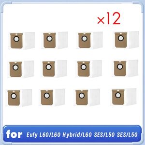 Tlily - 12 pcs Dust Bag for L60, L50 Self Emptying Robot Vacuum