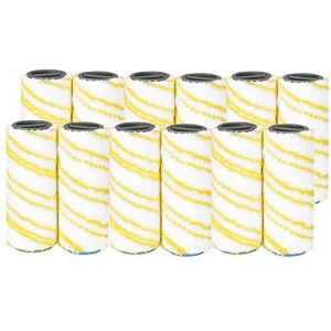 TLILY 12 Pcs Roller Brush Replacement Accessories for Karcher FC5 FC7 FC3 FC3D Electric Floor Cleaner
