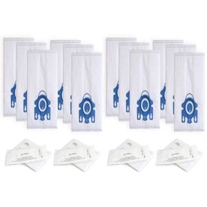 12 vacuum cleaner replacement bags 4 filter sets for Miele HyClean 3D Efficiency gn Classic C1 Ymyny