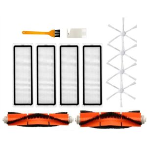 Tlily - 12PCS Accessories Kit for Xiaomi Mi Vacuum Mop 2 STYTJ03ZHM Robot Vacuum Cleaner Main Side Brush Hepa Filter