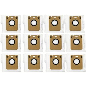 Tlily - 12PCS Dust Bag Accessories for Xiaomi Dreame Bot D10 Plus RLS3D Robot Vacuum Cleaner Replacement Parts