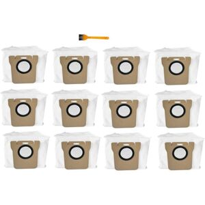 TLILY 12Pcs Dust Bags For Xiaomi Mijia B101CN Robot Vacuum Cleaner Replacement Parts Accessories Dust Garbage Bag