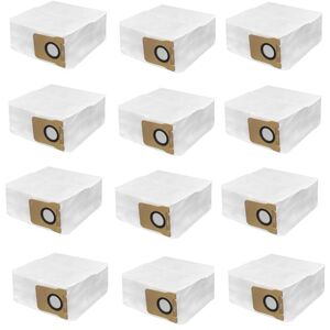 Tlily - 12PCS for Xiaomi Dreame X20 Pro/X20 Pro Plus Robot Vacuum Cleaner Dust Bag Replacement Spare Parts