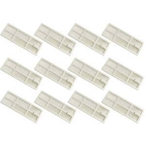 TLILY 12Pcs HEPA Filter for Narwal J3 Robotic Vacuum Cleaner Replacement Spare Parts Household Cleaning Filters Washable