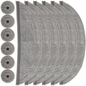 TLILY 12PCS Mop Pads Refills for S8 MaxV Ultra / Max
