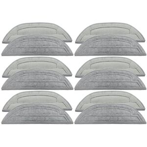 Tlily - 12PCS Replacement Mop Cloth for S8 MaxV Ultra/G20S/S8pro
