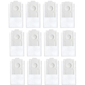 TLILY 12PCS Vacuum Cleaner Dust Bags For Samsung VCA-RDB95 Jet Bot+ Jet Bot ai+ Robot Vacuum Cleaner Replacement Spare Parts