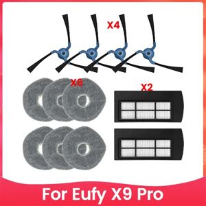 TLILY 12PCS Vacuum Side Brush Hepa Filter Mop Cloth Kit