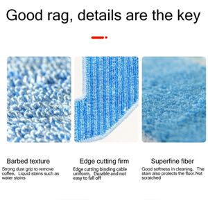 Tlily - 13Pcs Accessories Parts For Neabot Q11 Robot Vacuum Cleaner Washable Main Side Brush Mop Cloth hepa Filter Dust Bag