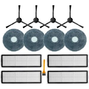 TLILY 13PCS for Dreame L10S Pro/RLS6L / Xiaomi S10+Robot Vacuum Cleaner Accessories Side Brush HEPA Filter Mop Cloth