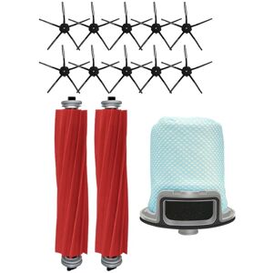 TLILY 13pcs For Roborock S7 T7S T7Plus Vacuum Cleaner Parts Dust Collection Charging Base Front Filter Rolling Side Brush