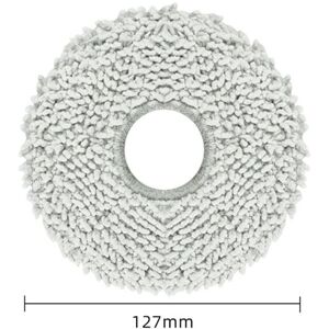 Tlily - 13PCS Main Side Brush Filter Mop Cloth for Dreame X20 Pro/X20 Pro Plus Robot Vacuum Cleaner Replacement Spare Parts