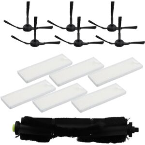 Tlily - 13Pcs Roller Brush Filter Side Replacement Parts for Qihoo 360 S10 X100 Max Robotic Vacuum Cleaner
