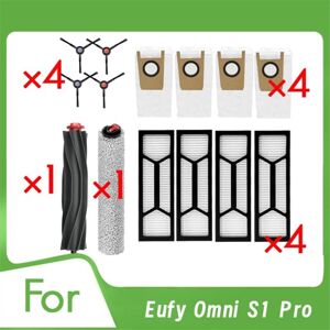 Tlily - 14 pcs for Omni S1 Pro Self Emptying Robot Vacuum Accessories