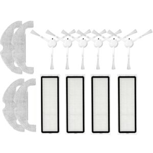 Tlily - 14Pcs Accessories Kit for Xiaomi Dreame Bot D10 Plus RLS3D Washable hepa Filter Mop Cloth Side Brush