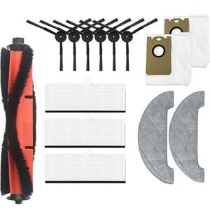 Tlily - 14PCS for L11 Pro Q6 Robot Dust Bag Main Side Brush hepa Filter Mop Cloth Vacuum Cleaner Parts