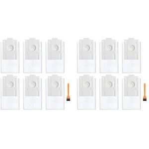 TLILY 14PCS Vacuum Cleaner Dust Bags for Samsung VCA-RDB95 Jet Bot+ Jet Bot AI+ Robot Vacuum Clean Station Accessories Parts