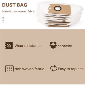 TLILY 15 Pcs Replacement Garbage Bag for uoni Vacuum Cleaner V980 max /V980 plus Accessories Dust Bag Paper Bag