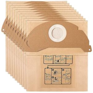 15 vacuum cleaner bags Kärcher WD2 MV2 6.904-322.0 wd 2.200 WD2250 A2004 A2054 A2099, replacement for Kärcher vacuum cleaner Ymyny