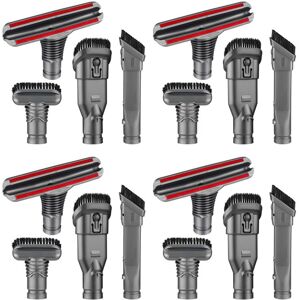 Tlily - 16 Pack Replacement Attachments Tools Kit for Dyson V6 DC35 DC44 DC58 Attachments Home Cleaning Tools Brush