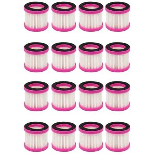 Tlily - 16 Pcs Series Replacement Hepa Air Filter Cartridge Fit for Vacuum Cleaner D-602 D-602A D-607 D-609