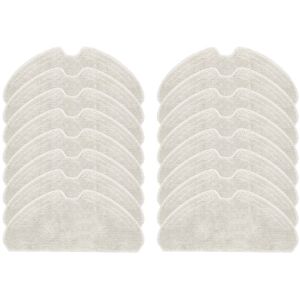 TLILY 16Pcs for Dreame D10S / D10S Pro Accessories Robot Vacuum Cleaner Mop Cloth Replacement Spare Parts