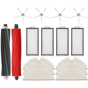 Tlily - 16PCS for Vacuum Main Side Brush Hepa Filter Mop Cloth-A