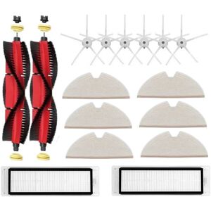 Tlily - 16PCS Main Brush Side Brush hepa Filter for Xiaomi Roborock S6/S5/S60/S65/S51/S55/T6/T7Pro Robot Vacuum Cleaner Parts