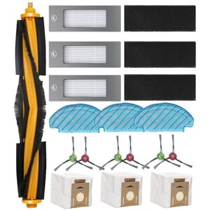 Tlily - 16PCS Replacement Parts for T8+/T9+ Side Brush Filter