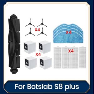 TLILY 17PCS for Botslab S8 Plus Vacuum Roller & Filter Kit