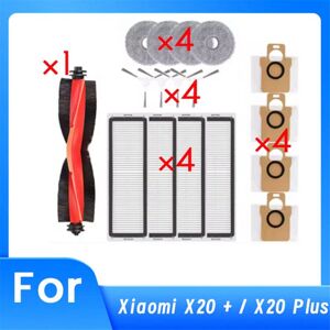 TLILY 17PCS Brush Filter Dust Bag Mop Cloth Kit for Parts