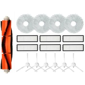 Tlily - 17Pcs Replacement Accessories Kit for Xiaomi Mijia B101CN Robot Vacuum Cleaner Hepa Filter Mop Cloth Main Side Brush