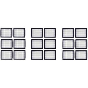 Tlily - 18PCS Hepa Filter Replacement Parts for IRobot Roomba I3/I3+/I4/I7/I7+/E5/E6/E7 Robot Vacuum Spare Parts Accessories