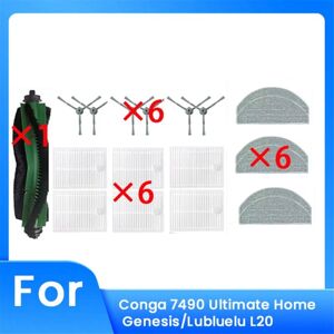 Tlily - 19 Pcs for 7490 Ultimate Home / L20 Sweeping Robot Accessories Cleaner Parts Replacement