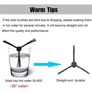 Tlily - 19PCS Accessories Kit For Ilife A7 A9S X785 X750 X800 Robot Vacuum Cleaner Mop Cloth hepa Filter Main Side Brush