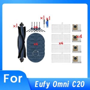 Tlily - 19PCS for Omni C20 Vacuum Cleaner Replacement Parts Side Brush