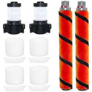 Tlily - 1Set Replacement Brush Filter Parts Accessories Compatible for Shark IONFlex DuoClean IF100 X30 X40 F60 F80 IF200 IF201