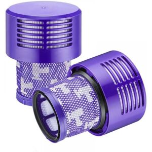 CYSLMUK 2 Pack Washable Reusable Replacement Filter for Dyson V10 Cyclone Animal Absolute Motorhead Total Clean Pro Extra Cordless Vacuum Cleaner with