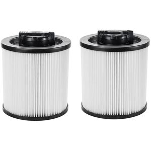 Tlily - 2 Pcs DXVC6910 Replacement Vacuum hepa Filter Cleaning Tool,for Dewalt DXVC6910 6-16 gallon Wet/Dry Vacuum Cleaner parts