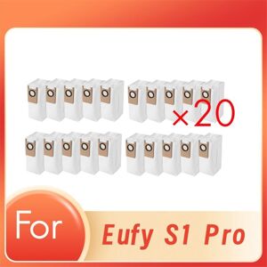 TLILY 20 Pcs Dust Bags for S1 Pro Sweeper Accessories Consumables