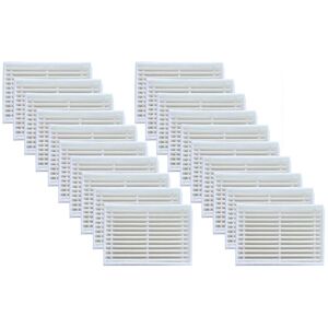 Tlily - 20 x Hepa filter For Proscenic Summer P1 P2 P3 P1S P2S MC70/ Swan/ Bluesky Vacuum Cleaner Spare Accessories, 64x44x12mm