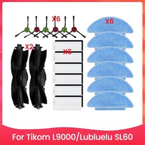 TLILY 20PCS Brush Filter and Mop Cloth for L9000 SL60