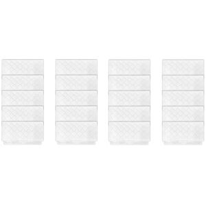Tlily - 20Pcs Disposable Hard Floor Replacement Cloth Mop Pads for Shark vacmop VMP10 VMP30 VM252 Vacuum Cleaner Accessories