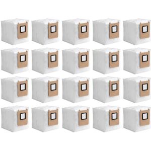 TLILY 20PCS Dust Bag for Robot Vacuum Omni E25/E28 /E20 Cleaner Accessories Replacement Parts Trash Bags