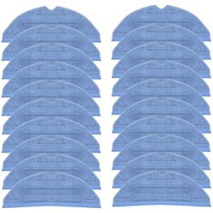Tlily - 20Pcs Mop Cloths for Xiaomi Roborock T7 T7S T7plus T7Splus S7 Mopping Cloth Pads Spare Parts