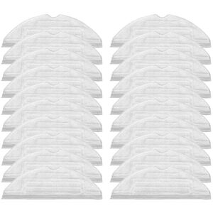 Tlily - 20Pcs Mop Cloths Replacement Accessories Kits for S7 T7S T7 plus G10 Robot Vacuum Cleaner