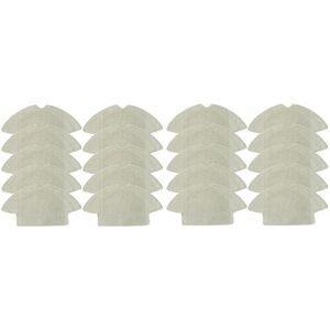Tlily - 20Pcs Vacuum Cleaner Mop Cloth Mopping Cloths for Qihoo 360 S6 Mop Cloth Robotic Vacuum Cleaner Spare Parts