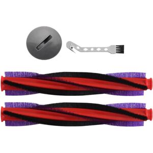 Tlily - 225mm Roller Brush Kit Bar For Dyson V6 DC59 DC62 SV073 SV03 Vacuum Cleaner Attachment Brush Roll End Cap Cover