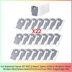 TLILY 22PCS Dust Bags for Saros 10/10R, q , Qrevo S/Slim